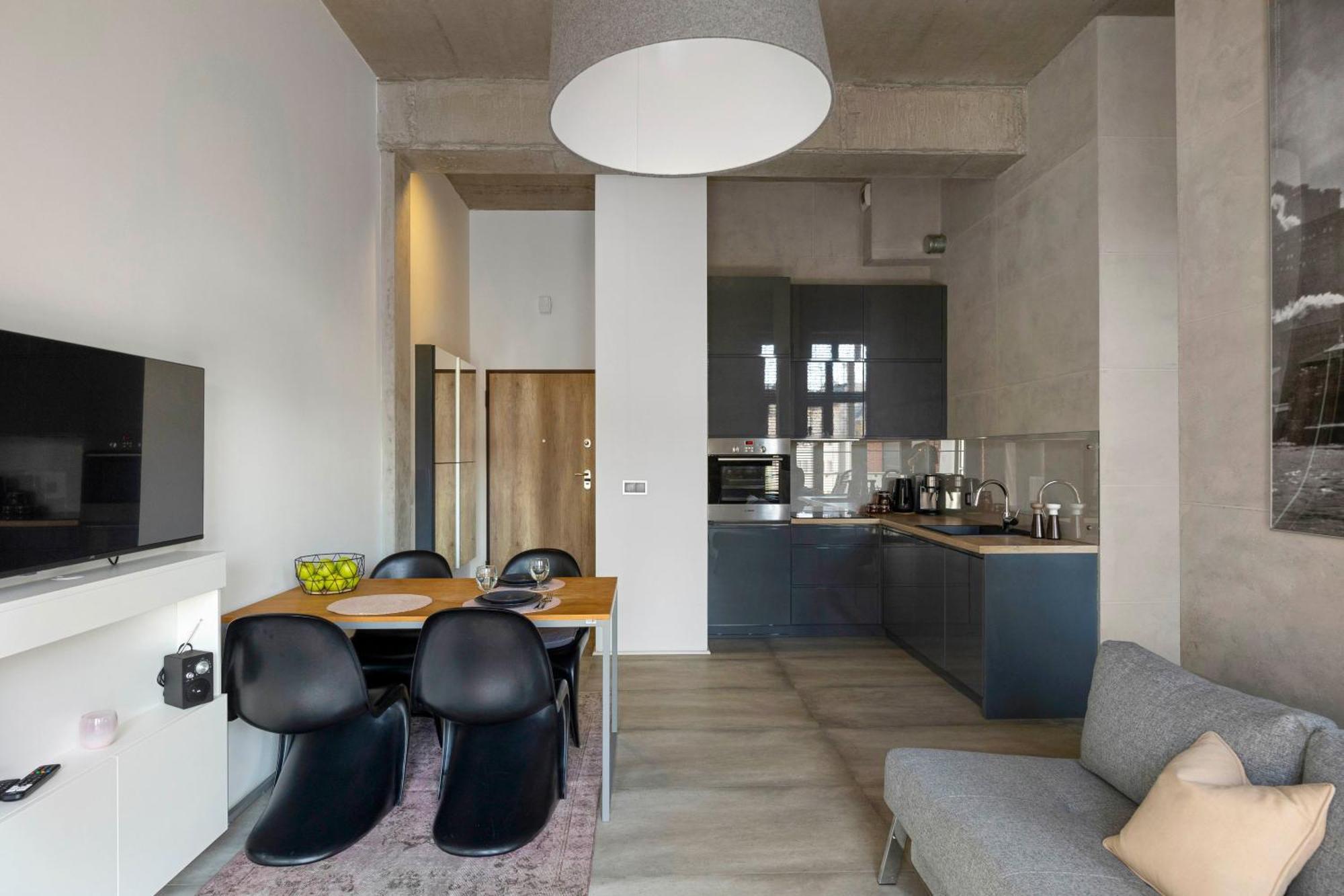 Brooklyn Loft Apartment - Old Town, Free Parking Wroclaw Luaran gambar