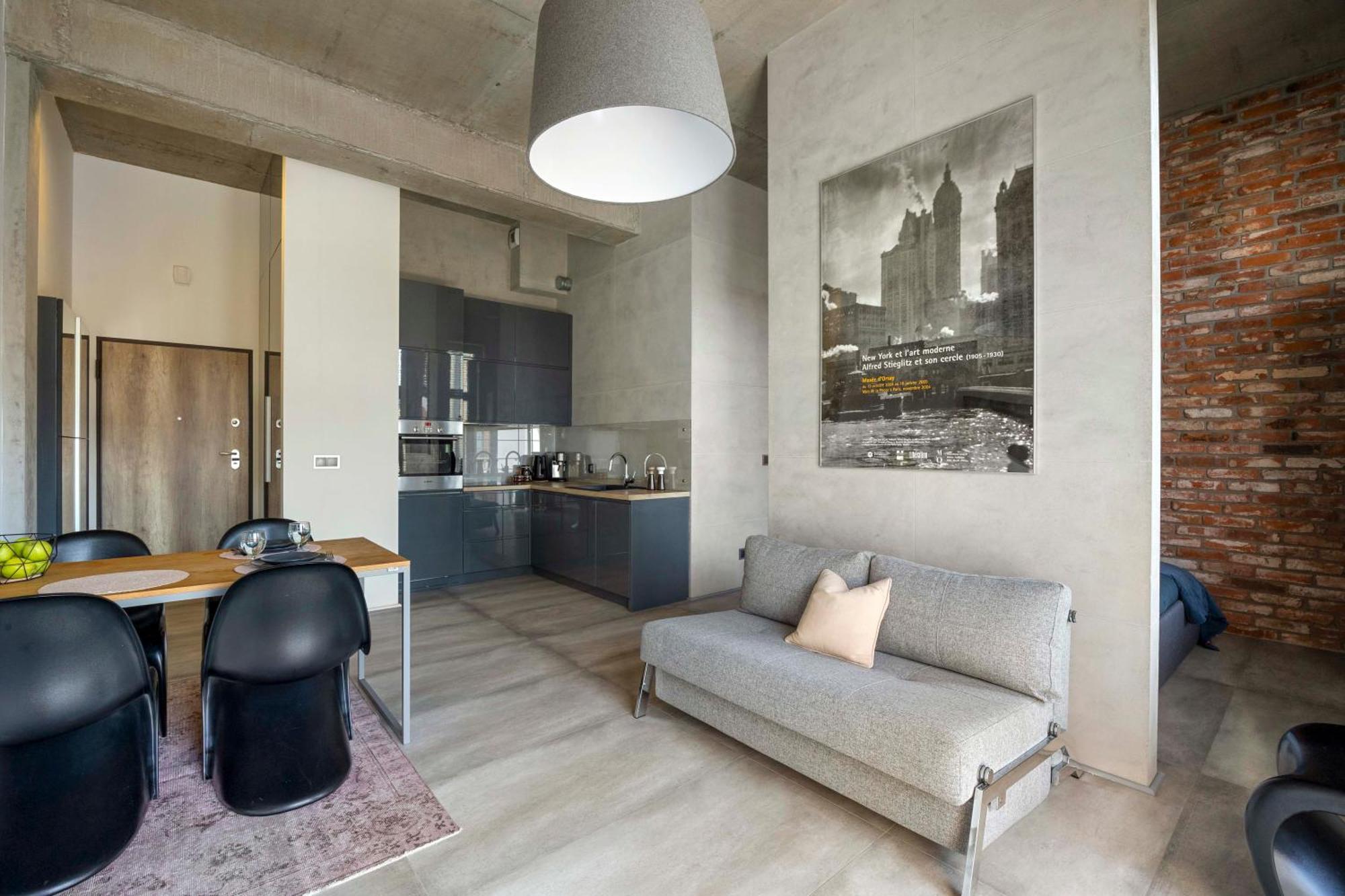 Brooklyn Loft Apartment - Old Town, Free Parking Wroclaw Luaran gambar